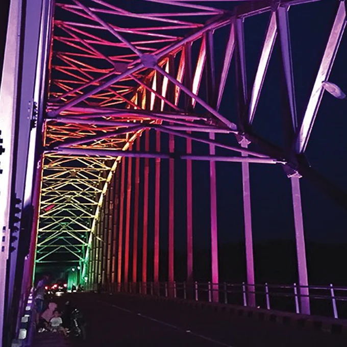 Sei Carang Bridge, Tanjungpinang, Indonesia
