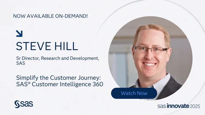 Super Demo: Simplify the Customer Journey: SAS® Customer Intelligence 360