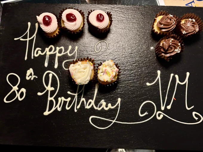 Birthday cake for Van