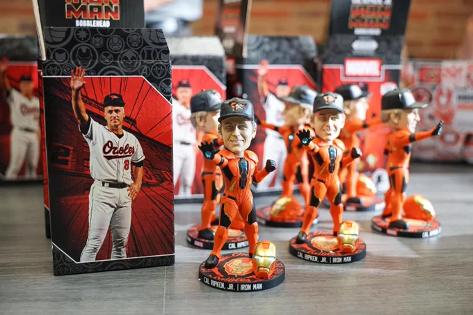 Cal Ripken, Jr. | Iron Man Bobbleheads.