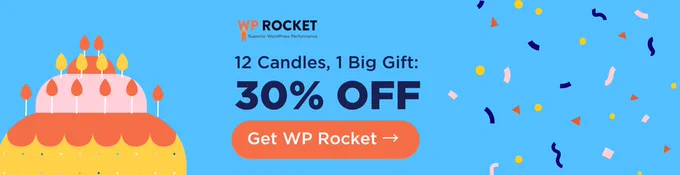 WP Rocket 30% Off