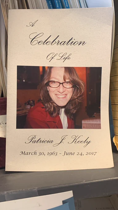 Dear Patty’s obituary picture including birth and death dates…