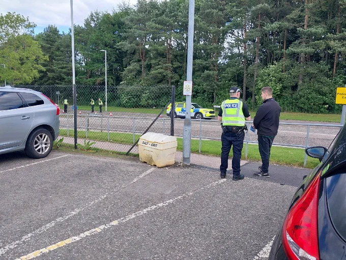 Member of the public spoken to and passed the Servator message