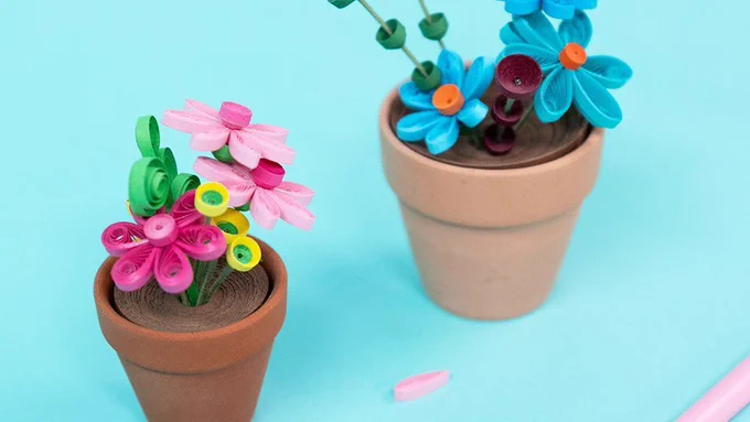 Paper Quill Mini Potted Flowers with Nikki Furlong

Creativebug for Libraries