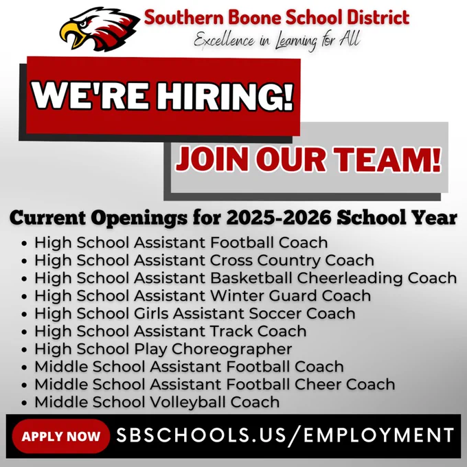 We're Hiring