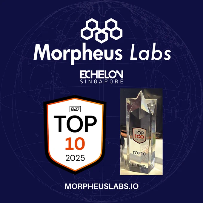 🚨 Event Recap Drop! From Top 100 to Top 10 @Morpheuslabs_io made a major impact at #Echelon2025 in Singapore hosted by @e27co 🇸🇬

@BruceLuy took the stage to showcase how AI-powered tools are reshaping the Web3 landscape and walked away as one of Asia’s Top 10 startups. 🔥

Read the full recap on Medium:
👉 https://blockastronaut.medium.com/from-top-100-to-top-10-morpheus-labs-makes-waves-at-echelon-singapore-2025-8cd49d6dafe2

$MIND #Ethereum #Web3Gaming #Web3 #AI #Blockchain #StartupLife #AgenticAI #MorpheusLabs #MINDtoken #EchelonSingapore #Top100toTop10 #Innovation