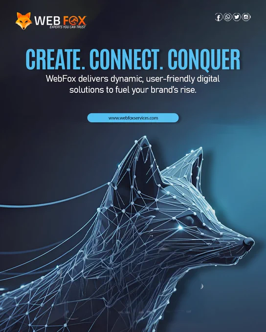 Focused on performance and aesthetics, WebFox Delivers Dynamic, User-Friendly Digital Solutions to Fuel Your Brand's Rise through tailored web, app, and digital experiences.