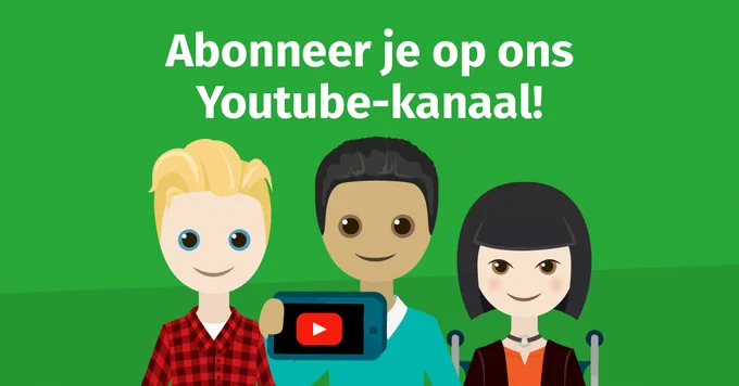 Abonneer je op ons Youtube-kanaal!