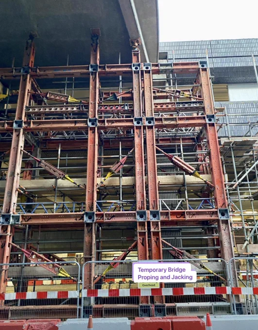 Temporary propping and bridge propping & jacking works - Hydra Capsule