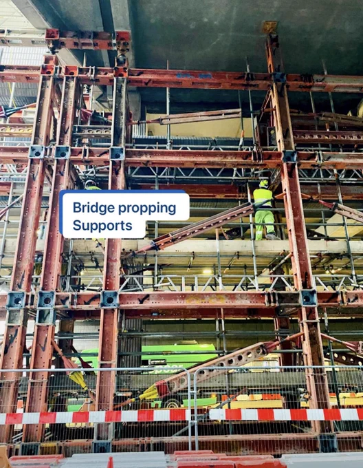 Temporary propping and bridge propping & jacking works - Hydra Capsule