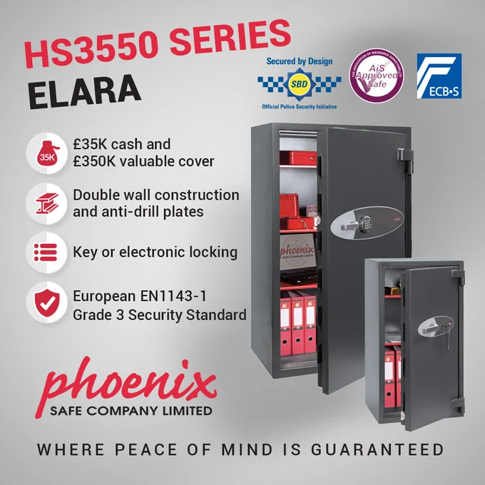 The PHOENIX ELARA HS3550 Series delivers elite protection for home and business.