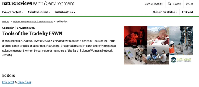 Screenshot of Tools of the Trade ESWN special collection.