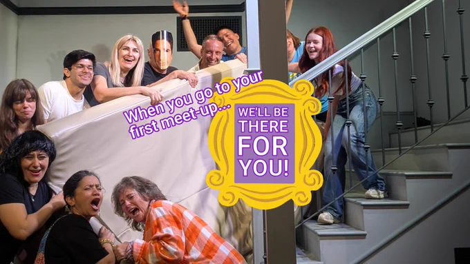 A photo of Google Local Guides in the Friends Experience (TV Show) in New York