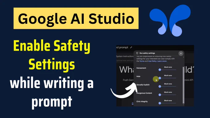 Enable safety settings
