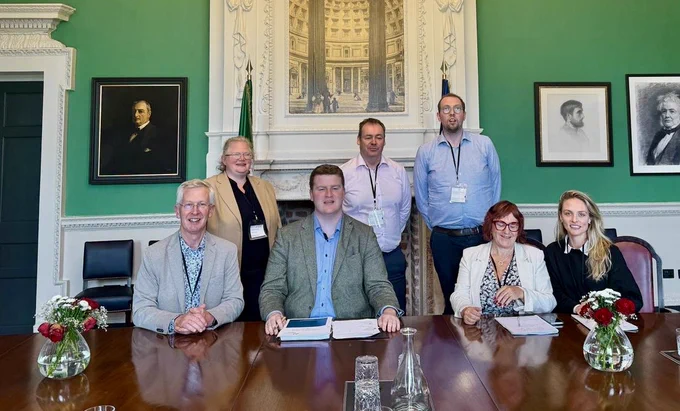 James O'Connor TD met an ISCF Board Deligation in Dail on 24/6/25