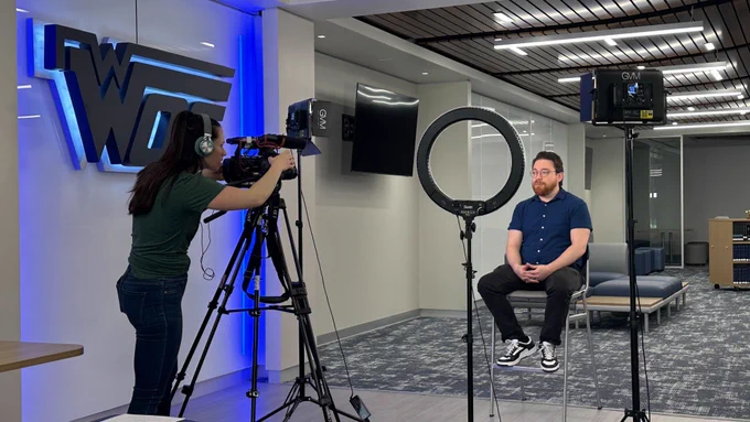 behind the scenes of interview