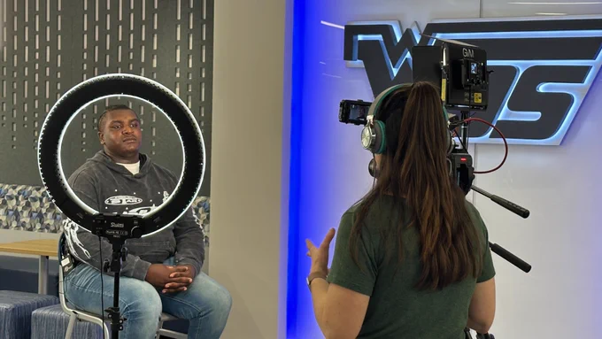 behind the scenes of interview