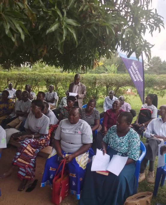 A participant Making a submission at the dialogue
