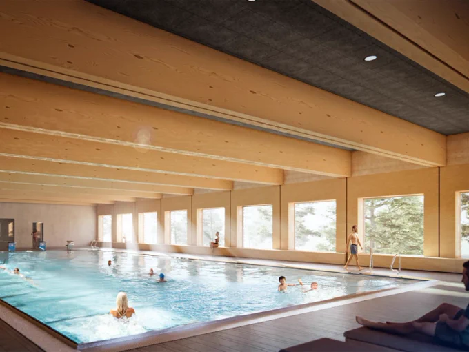 Visualisierung: POOL out of the BOX GmbH - 4a Architekten