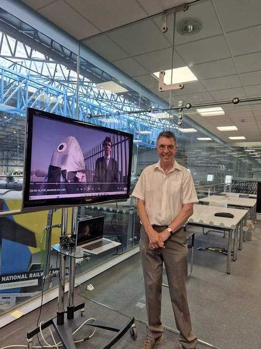 Stephen Joseph with a video from our archive