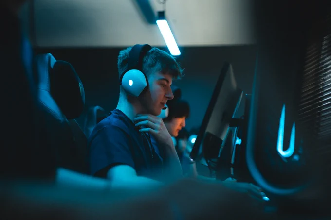 Gower College Swansea at an esports performance bootcamp in the National Esports Performance Campus ahead of the British Esports Student Champs 24/25 Finals