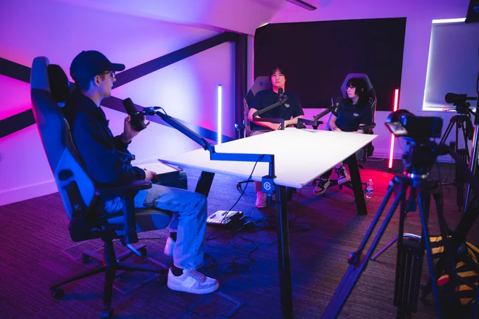 Gower College Swansea at an esports performance bootcamp in the National Esports Performance Campus ahead of the British Esports Student Champs 24/25 Finals