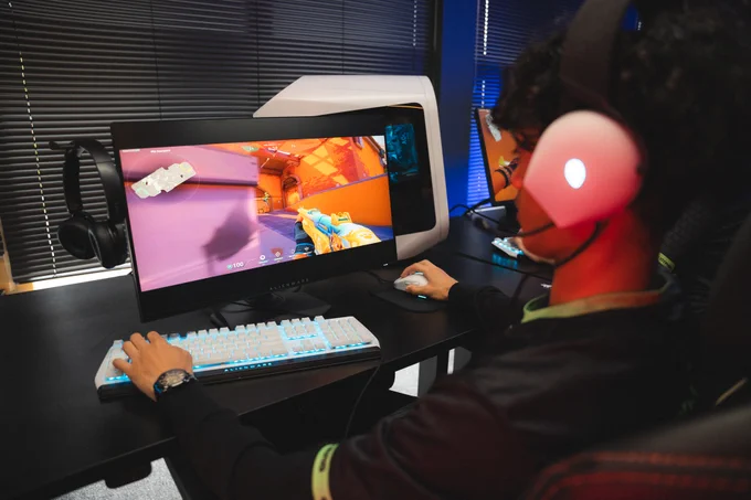 Capital City College at an esports performance bootcamp in the National Esports Performance Campus ahead of the British Esports Student Champs 24/25 Finals