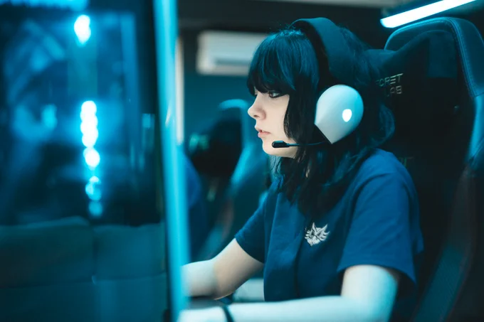 Gower College Swansea at an esports performance bootcamp in the National Esports Performance Campus ahead of the British Esports Student Champs 24/25 Finals