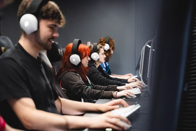 Confetti Institute of Technologies at an esports performance bootcamp in the National Esports Performance Campus ahead of the British Esports Student Champs 24/25 Finals