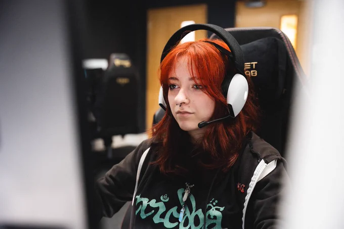 Confetti Institute of Technologies at an esports performance bootcamp in the National Esports Performance Campus ahead of the British Esports Student Champs 24/25 Finals