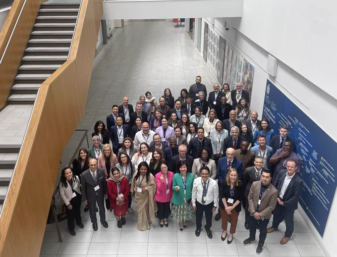A large group of people