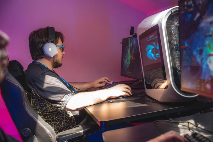 Croydon College at an esports performance bootcamp in the National Esports Performance Campus ahead of the British Esports Student Champs 24/25 Finals