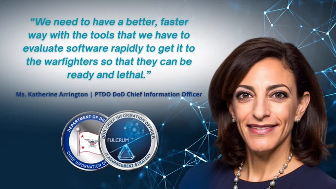 PTDO DoD CIO Katie Arrington on the reason behind the Department's Software Fast Track initiative