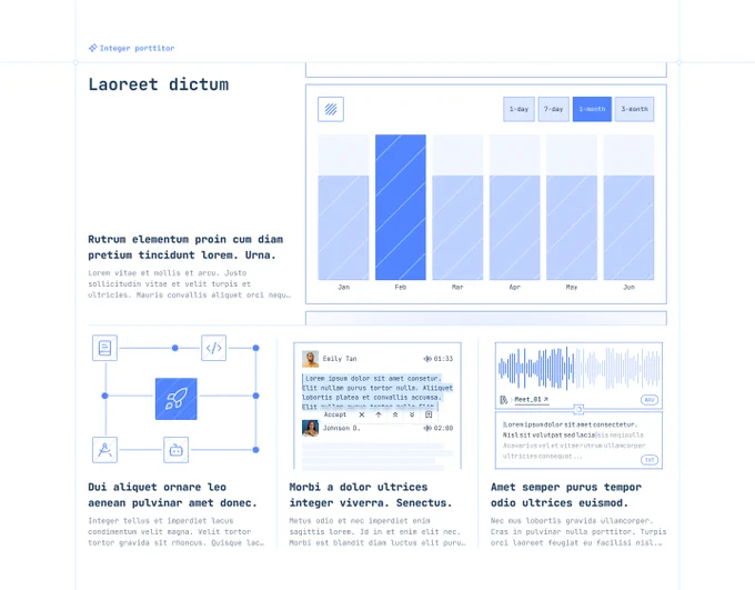 Screenshot of a web design work in progress.
