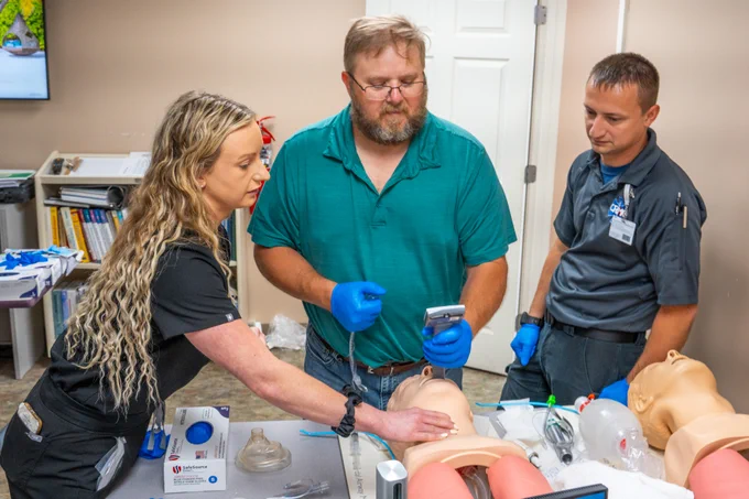 Airway simulation training