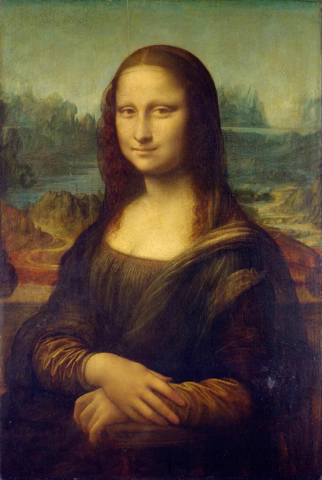 Mona Lisa by Leonardo Da Vinci (between 1503 and 1517)