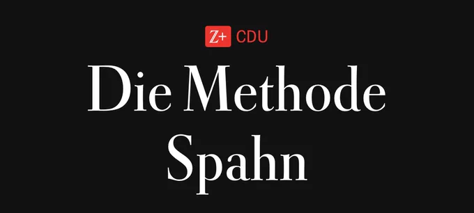 ZEIT: Die Methode Spahn