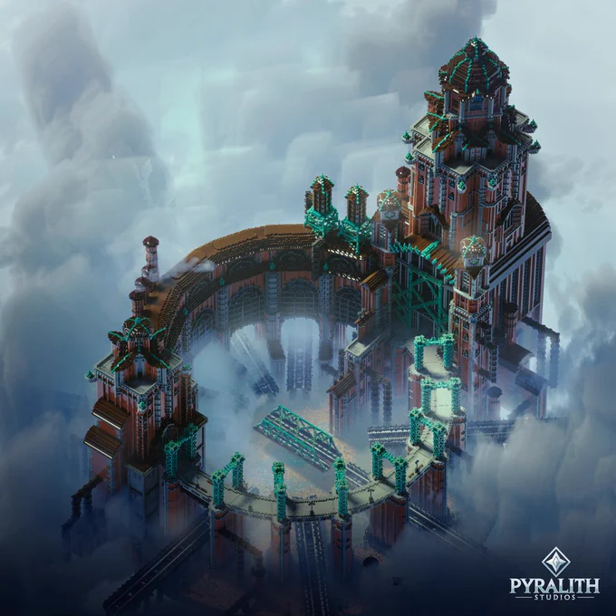Minecraft build at Pyralith Studios
#Minecraft #MinecraftBuild #TrainStation #VoxelArt #MinecraftArchitecture #MineCommunity #Render #MinecraftDesign #mc #build #builder #pyralithstudios #pyralith #pyralithstudio #dataiswanted