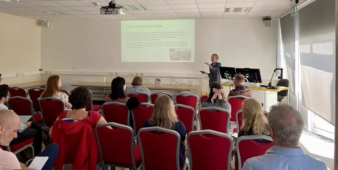 Ceryn Evans, Swansea University