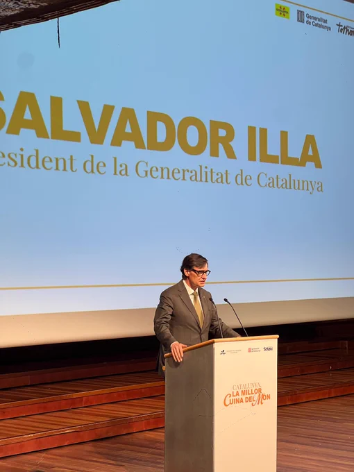 El president Salvador Illa presenta la nova campanya de l’Agència Catalana de Turisme centrada en la diversitat i singularitat de la cuina catalana