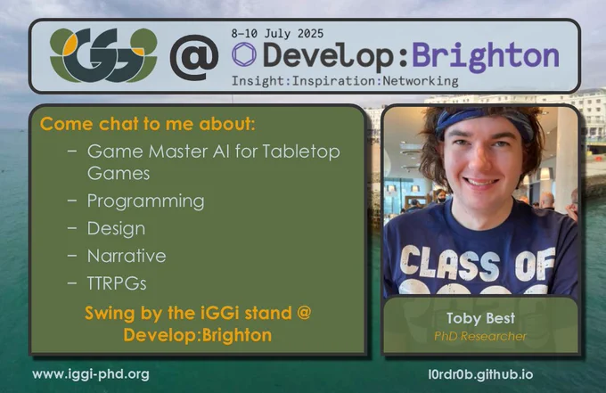 Toby Best - Come chat to me about Game Master AI for Tabletop Games, Programming, Design, Narrative, TTRPGs
