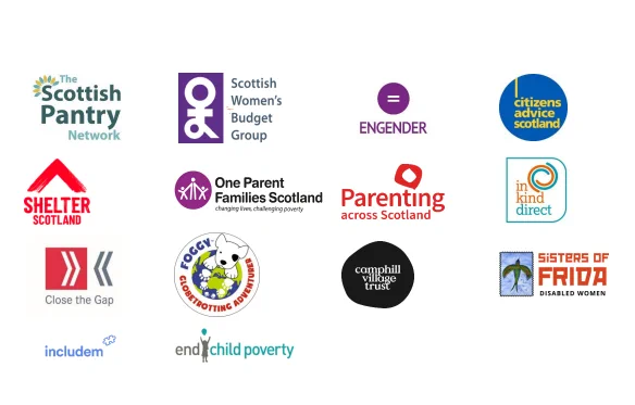 Wall of logos of 86 charities - example signatories listed in following tweet.