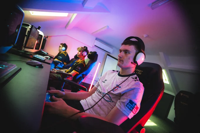 York College at an esports performance bootcamp in the National Esports Performance Campus ahead of the British Esports Student Champs 24/25 Finals