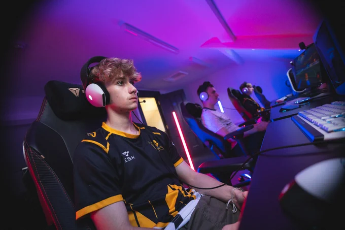 York College at an esports performance bootcamp in the National Esports Performance Campus ahead of the British Esports Student Champs 24/25 Finals