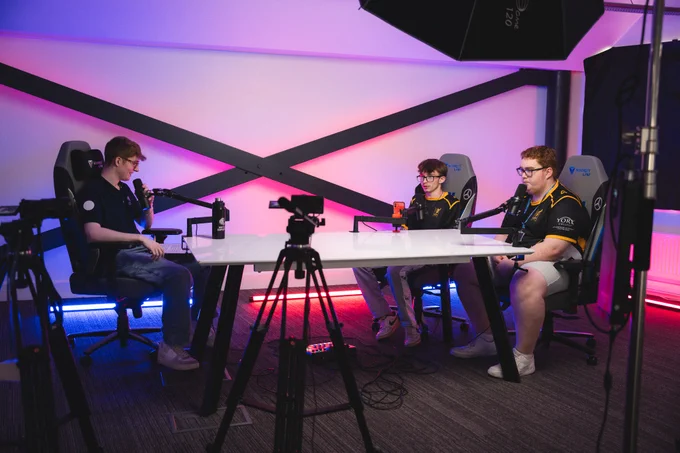 York College at an esports performance bootcamp in the National Esports Performance Campus ahead of the British Esports Student Champs 24/25 Finals