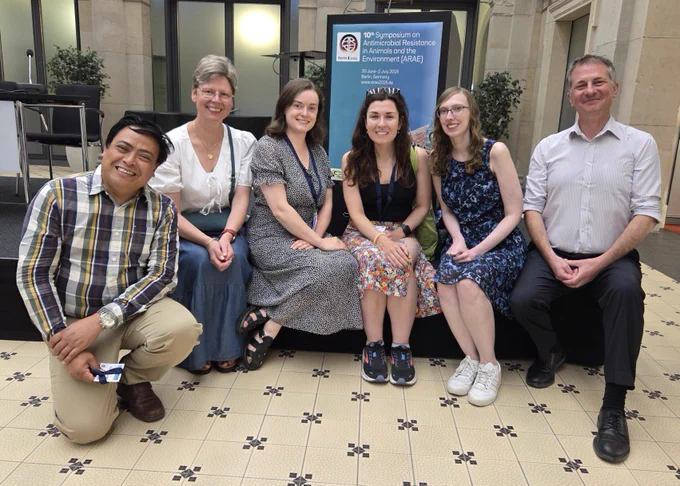 APHA scientists at the10th Symposium on Antimicrobial Resistance in Animals and the Environment in Berlin.