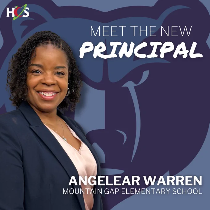 Angelear Warren named new principal at Mountain Gap Elementary School