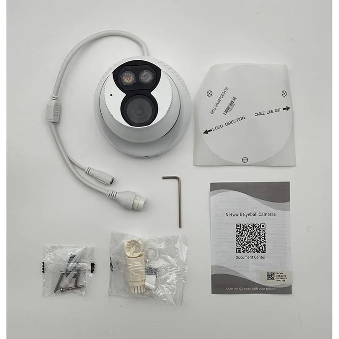  #AlibiSecurityCamera Alibi Vigilant 8MP 98 Feet Dual Light IR Starlight IllumiNite IP Turret Camera w/ Built-in Mic and Speaker .... call today 972-886-8918