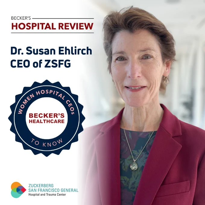 Dr. Susan Ehrlich, ZSFG CEO