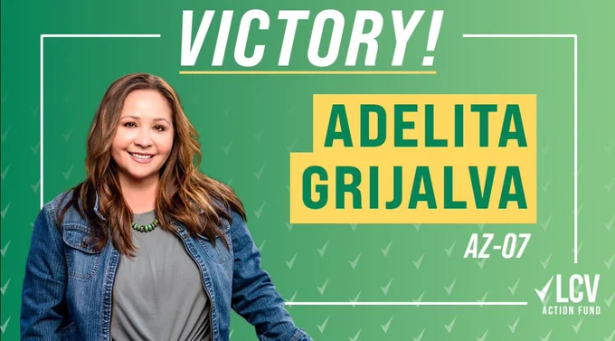 Victory: Adelita Grijalva AZ-07
